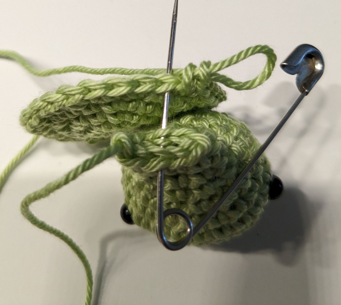 Blog-Inhaltsbild für 'Amigurumi Meeresschildkröte Schildkröte Tommy ohne Vernähen'